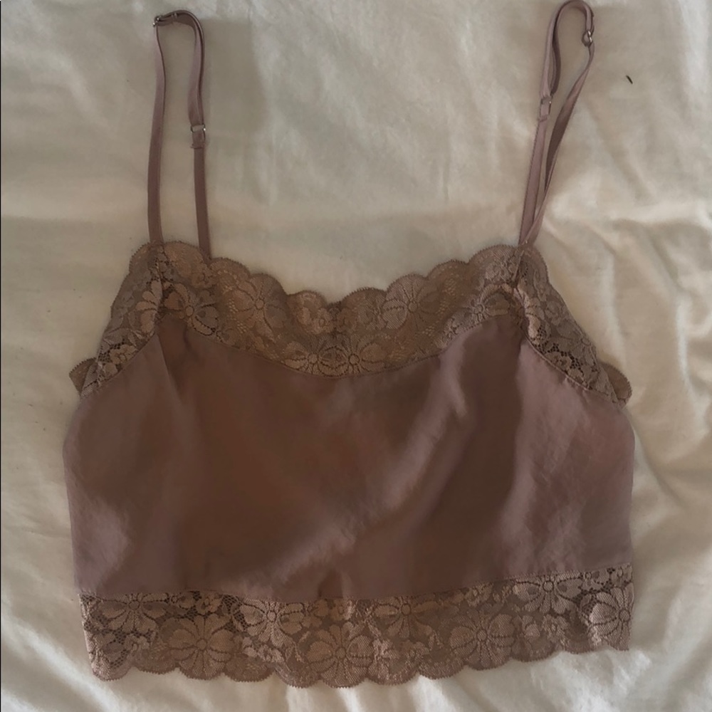 Brandy Melville Laced Tank Top